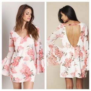 EUC Mumu Bachelorette Dress - Blossom Blush